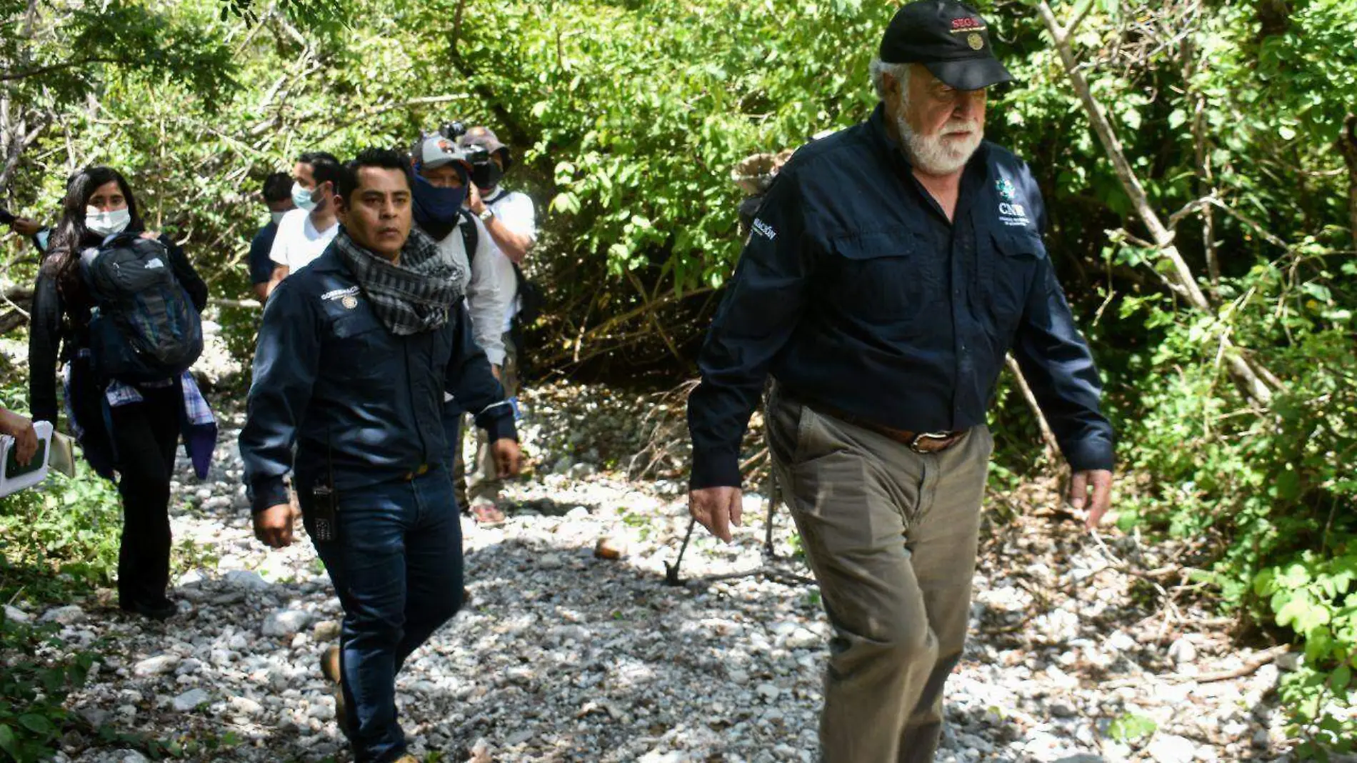 Alejandro Encinas recorrido Ayotzinapa